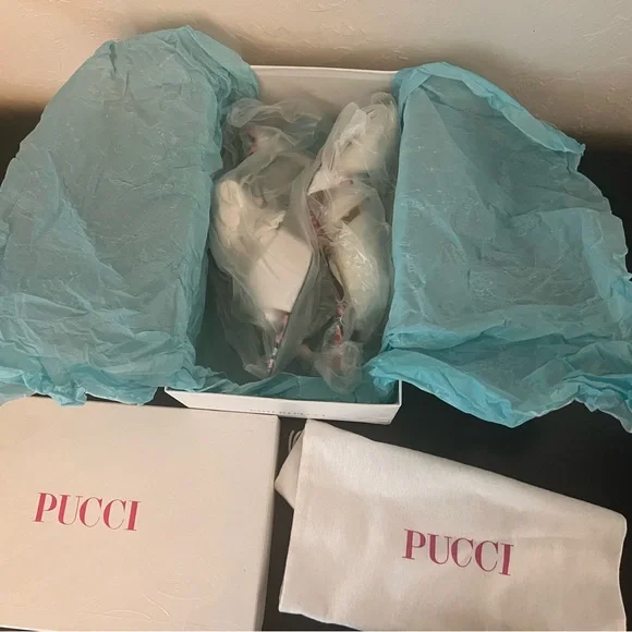 Emilio Pucci High Heeled Sandals Size 41 New in Box - Picture 12 of 16